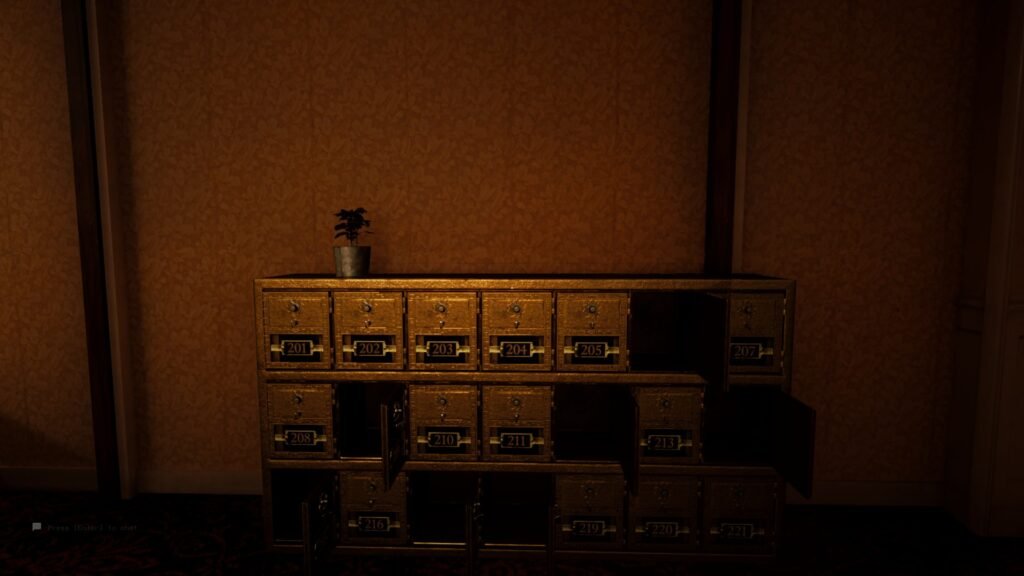 Escape the Backrooms Mailboxes Terror Hotel