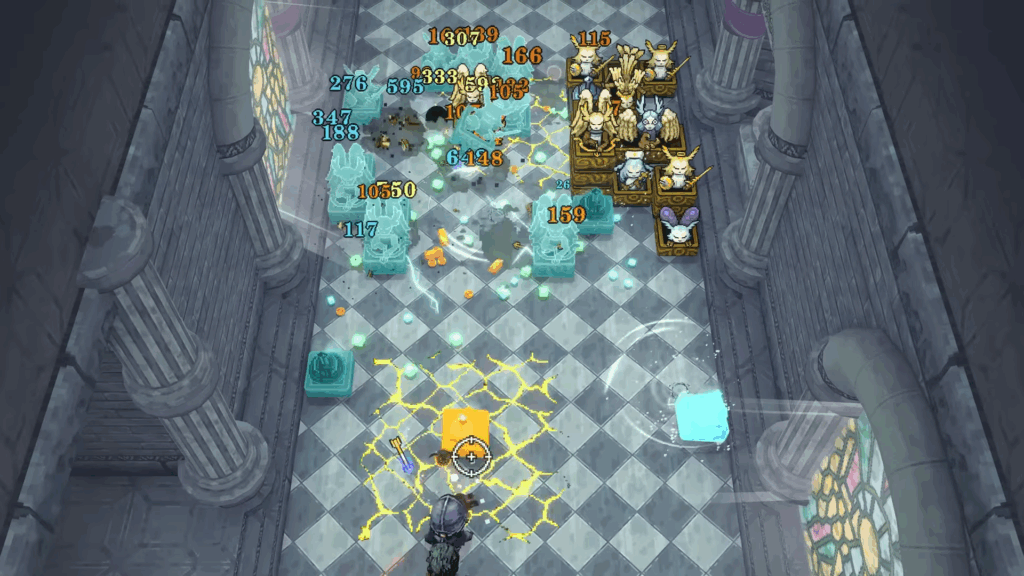 Ball X Pit Battle Scene View