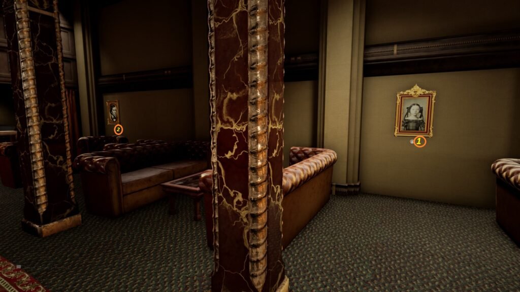 Escape the Backrooms Painting Right SidePuzzle Terror Hotel