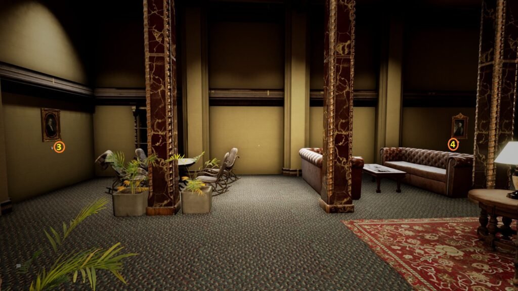 Escape the Backrooms Painting Puzzle Left Side Terror Hotel (2)