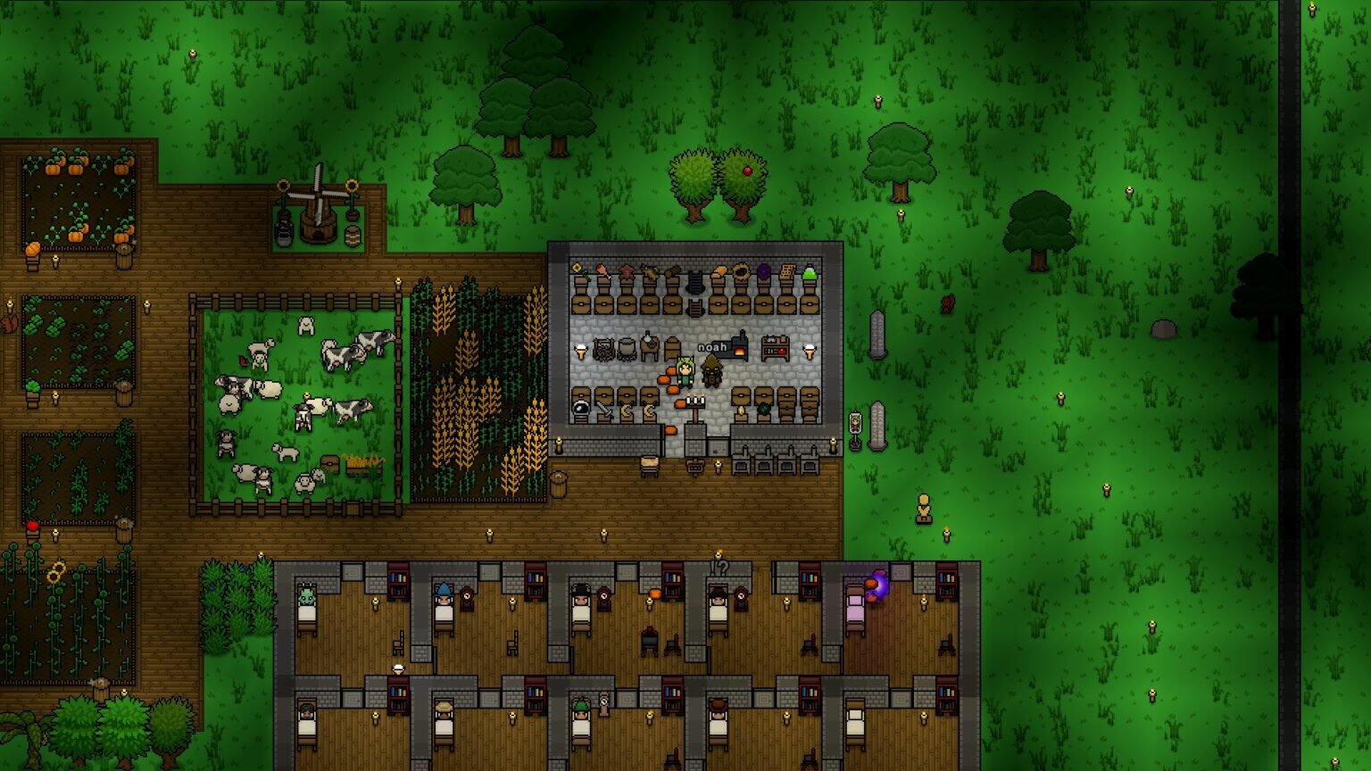 A Settlement in Necesse