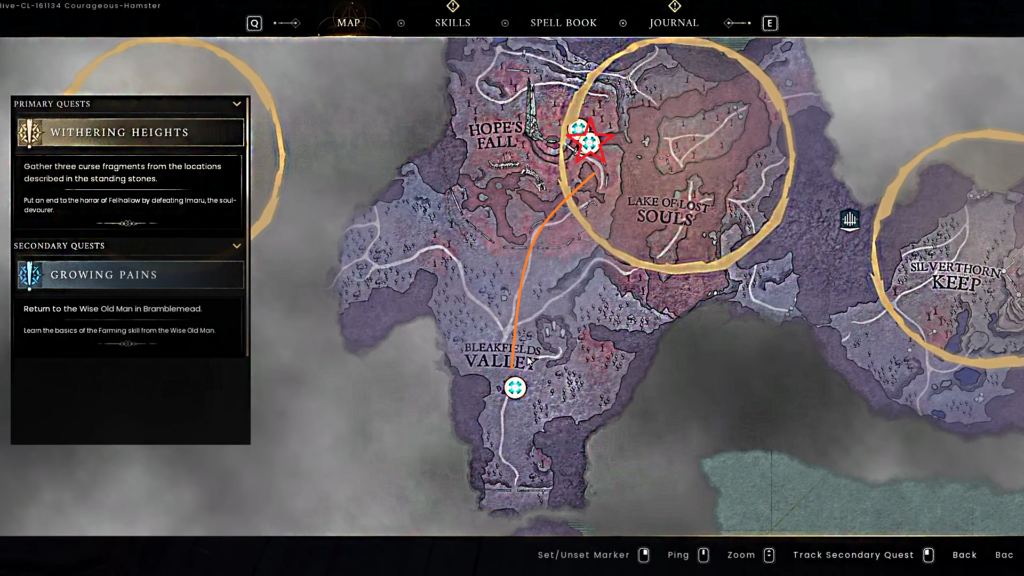RuneScape DragonWilds Necromancer Staff Location Fellhollow DLC