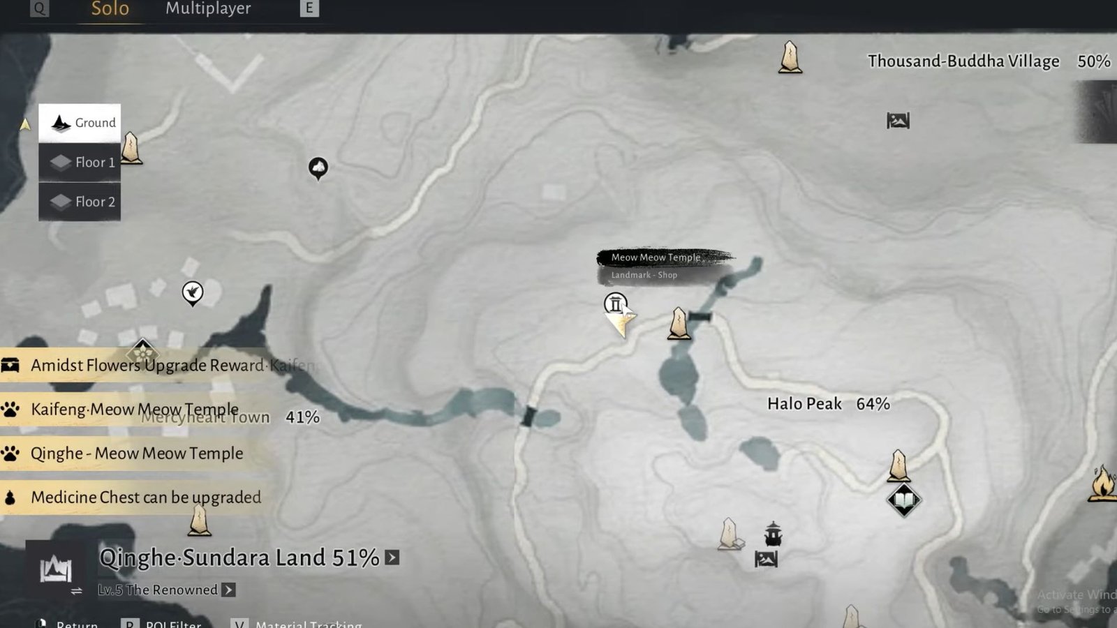 Meow Meow Shop Location Where Winds Meet