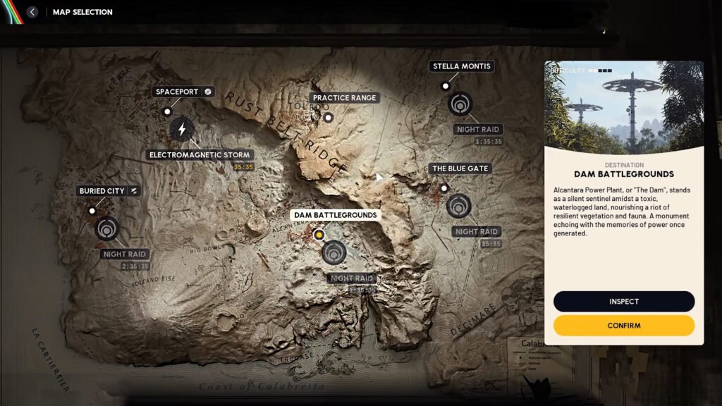 ARC Raiders Map View