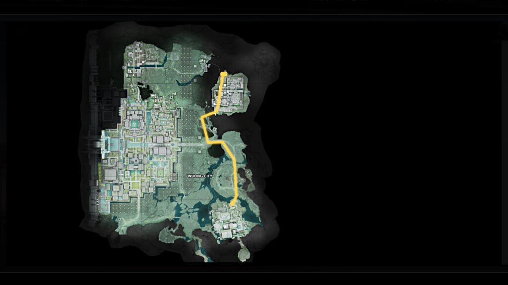 Arknights Endfield MAP Wuling City Depot Node