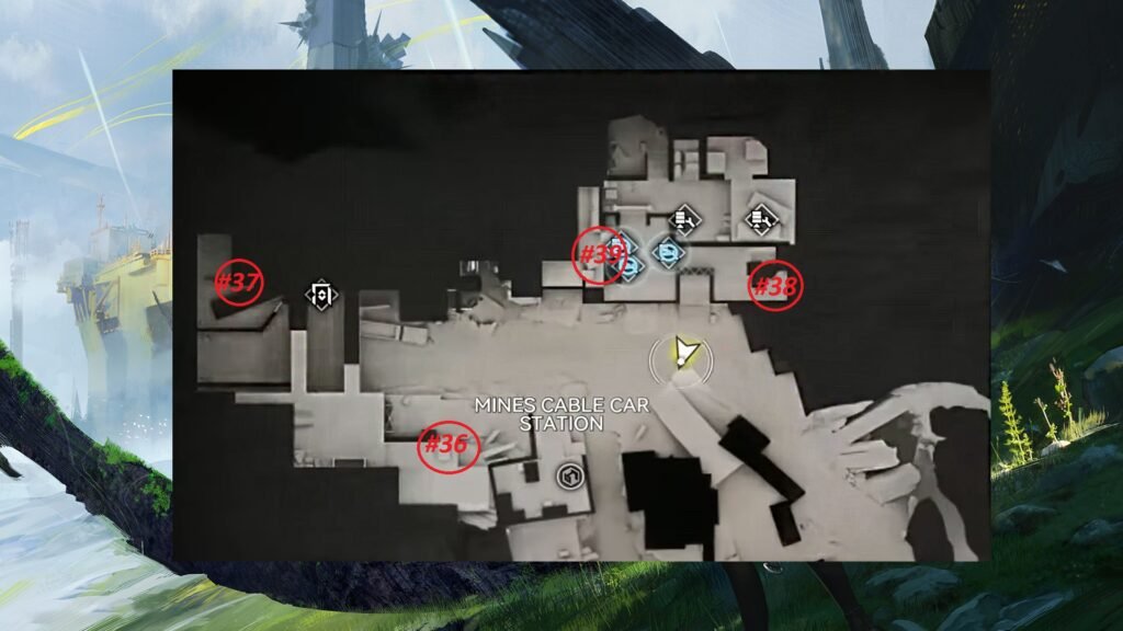 Arknights Endfield Mines Cable Car Station 4 Aurylene Sets