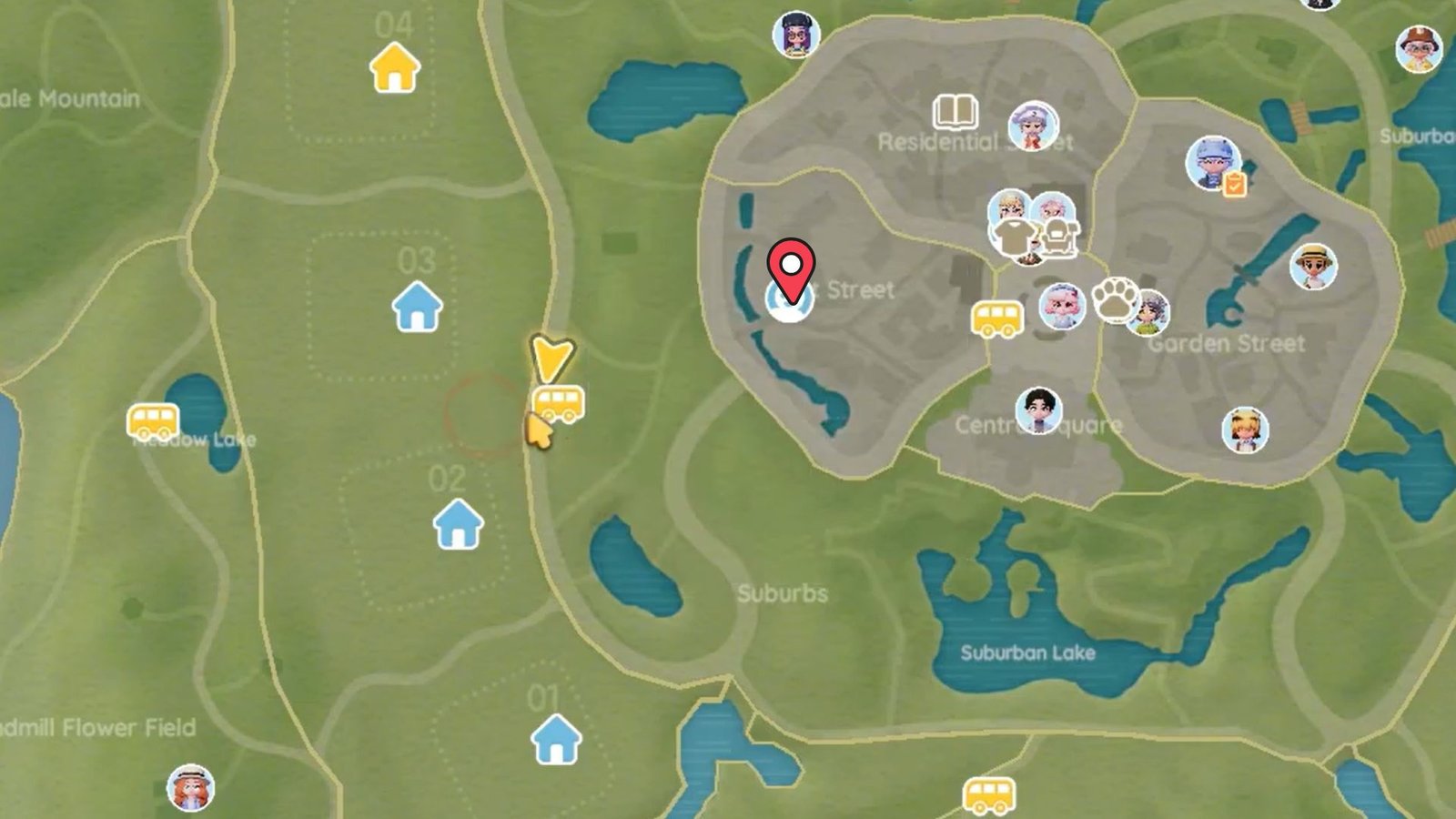 Doris Location Heartopia