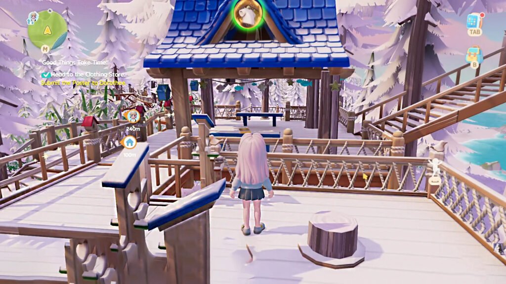 Heartopia Simplistic Knee Sock Jump Puzzle