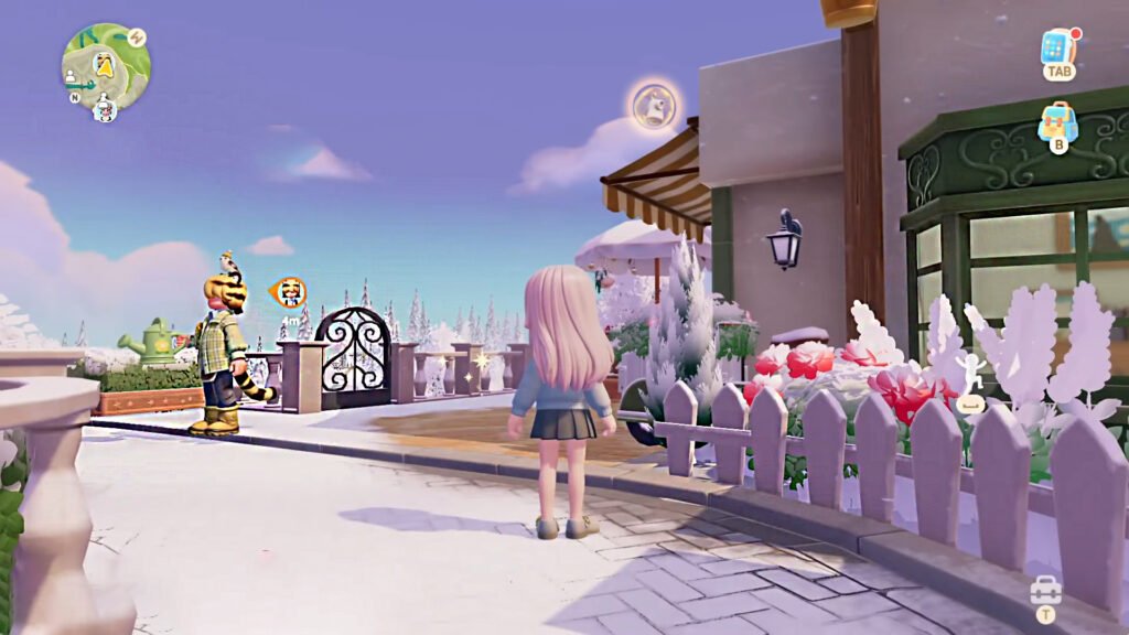 Heartopia Square Glasses Garden Street