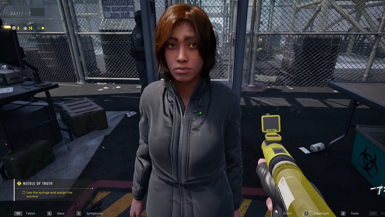 Syringe Analyzer Quarantine Zone The Last Check