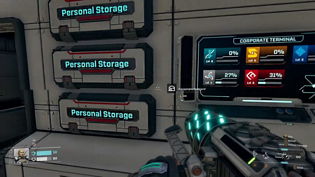 StarRupture Clever Robotics Personal Storage Corporate Terminal