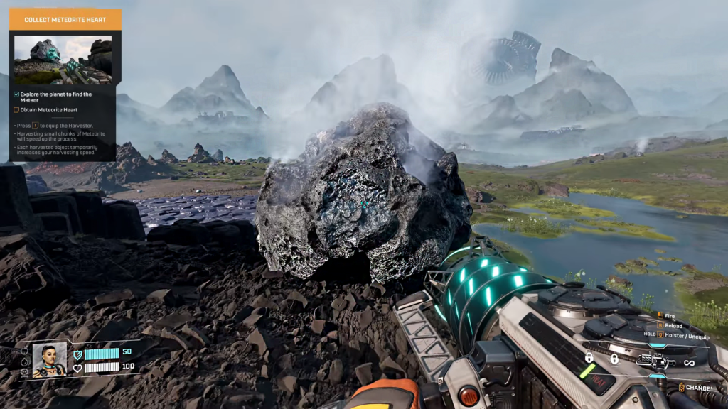 StarRupture Meteore Harvestor Farming