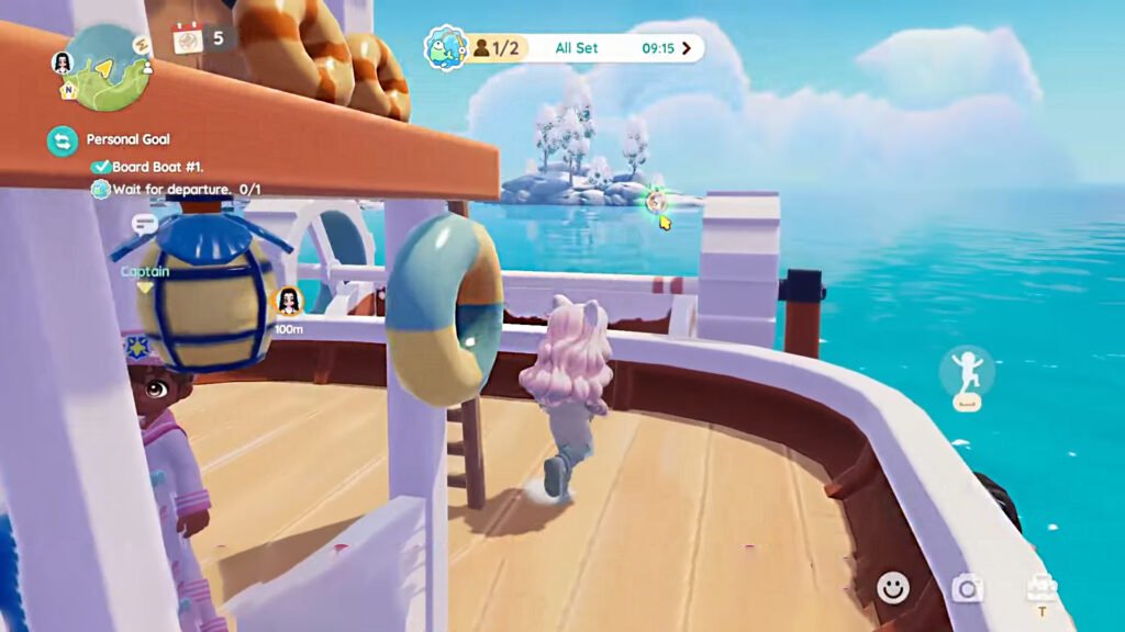 Heartopia Colour-Blocked Messenger Bag Wharf