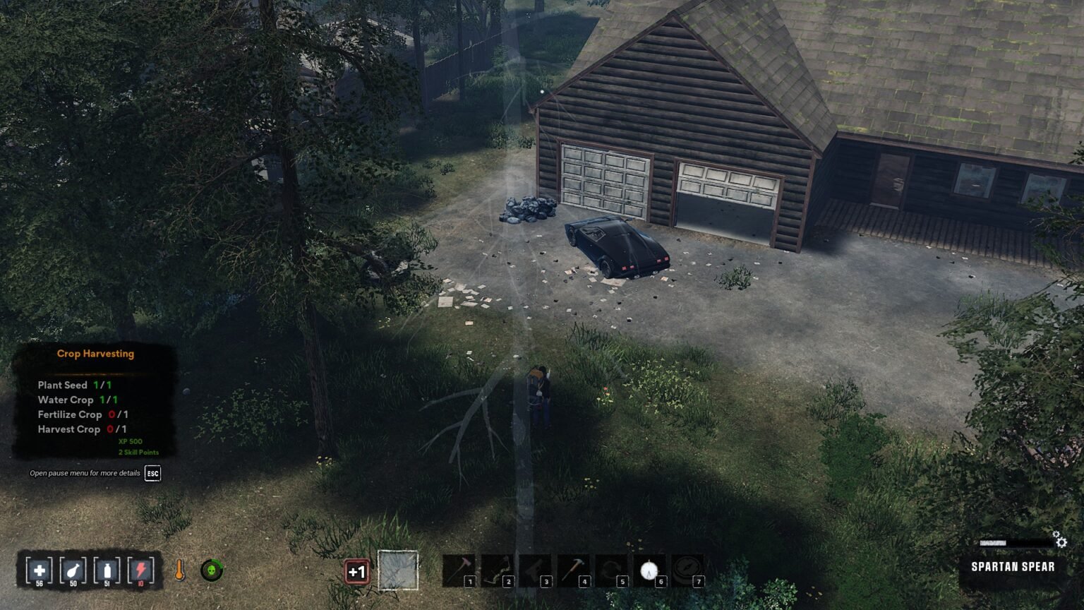 Humanitz Zombigini Car Garage Spot Area