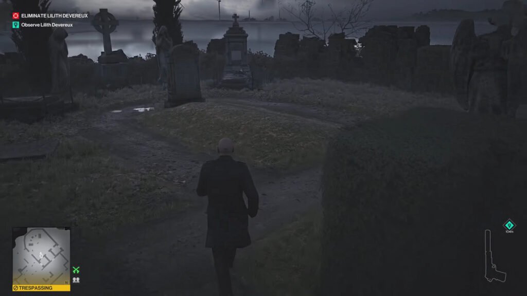 Hitman Alexa Grave Location Outside