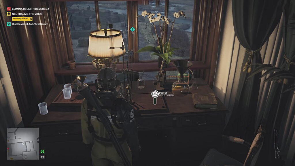 Hitman Crafting Antibiotic For Virus_