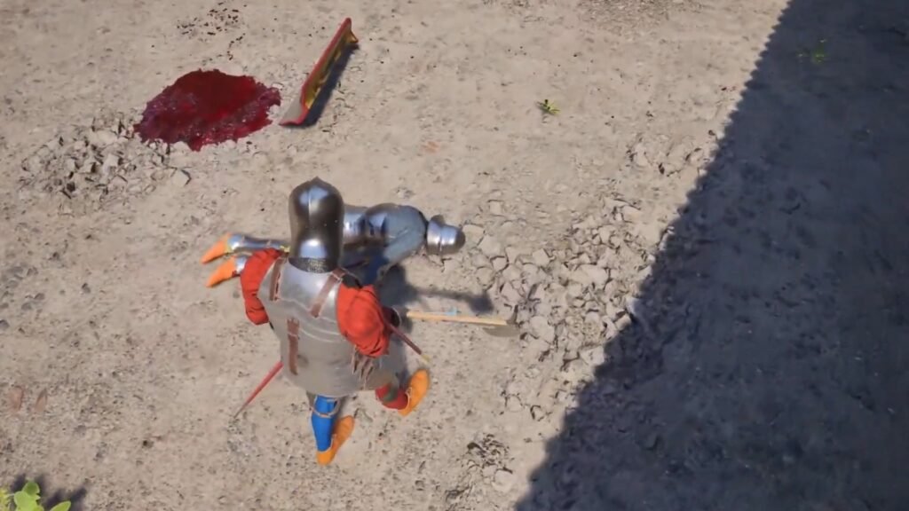 Enemy Surrender in Half Sword