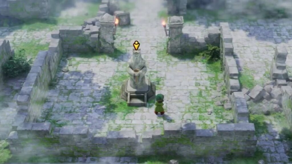Shrine of Mysteries in Dragon Quest 7 Reimagined.