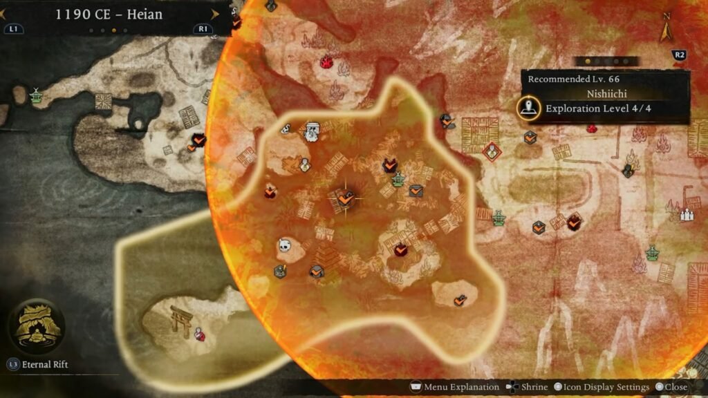 Counteroffensive Evade location.