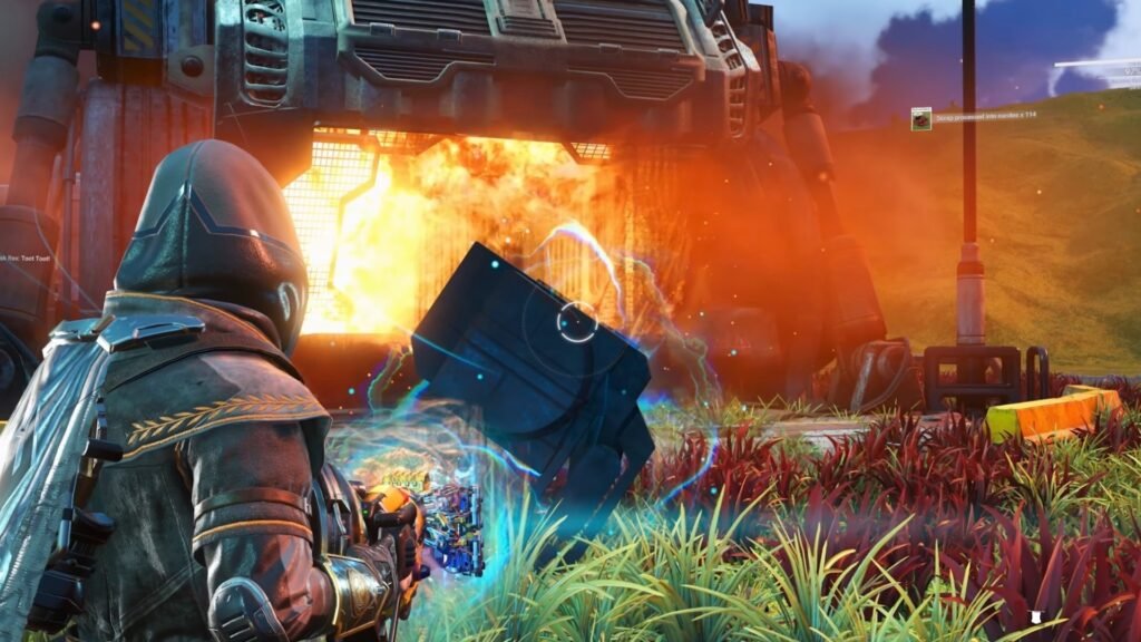 Recycling wastes in No Man's Sky.