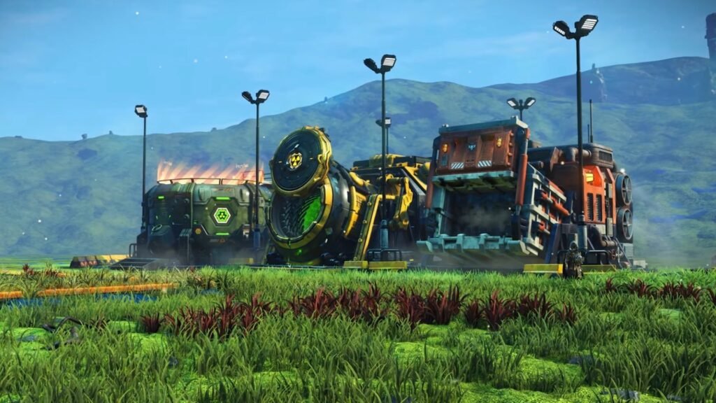 The color-coded Incinerators in No Man's Sky.