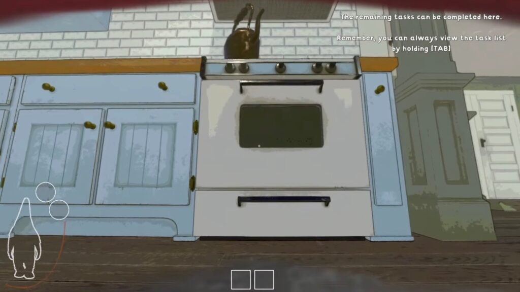 Opening the oven to climb to the counter.