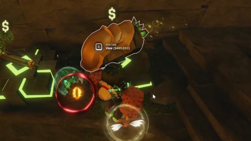 The Wild Tube and the Wild Gun in Abyss Jungle Update.