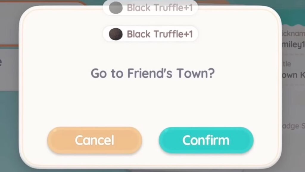 Joining Friend's Town in Heartopia.