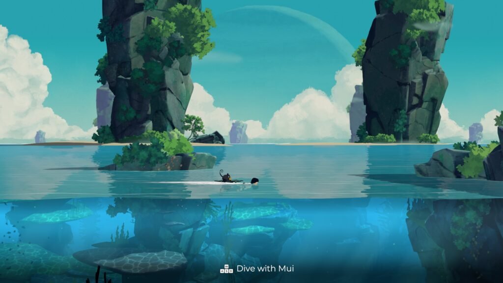 Planet of lana 2 Rocky Landscape with Ocean