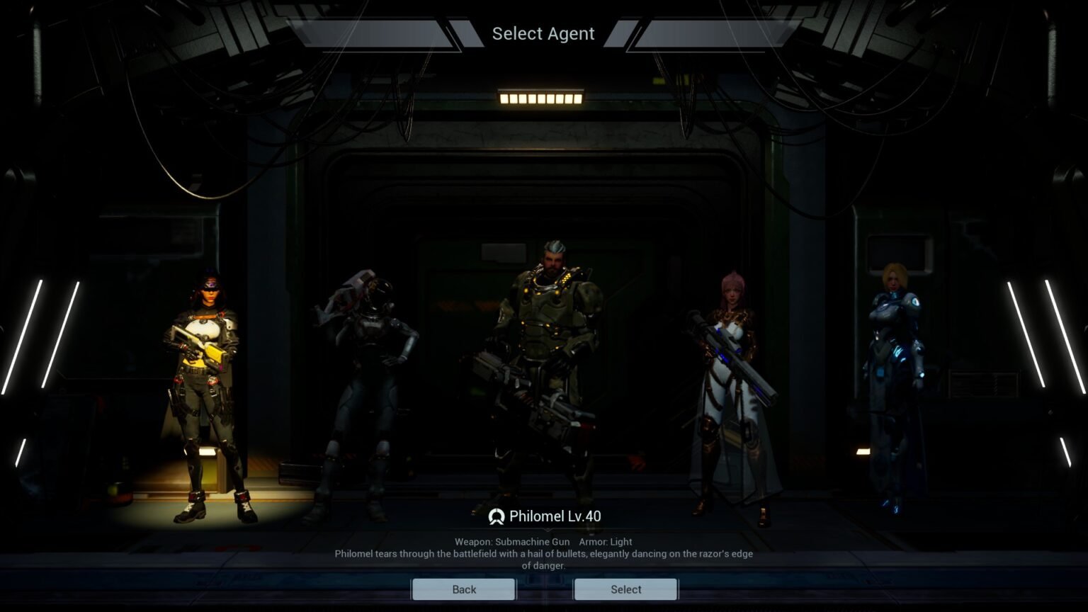 R.I.P. - Reincarnation Insurance Program Character Level Up Screen