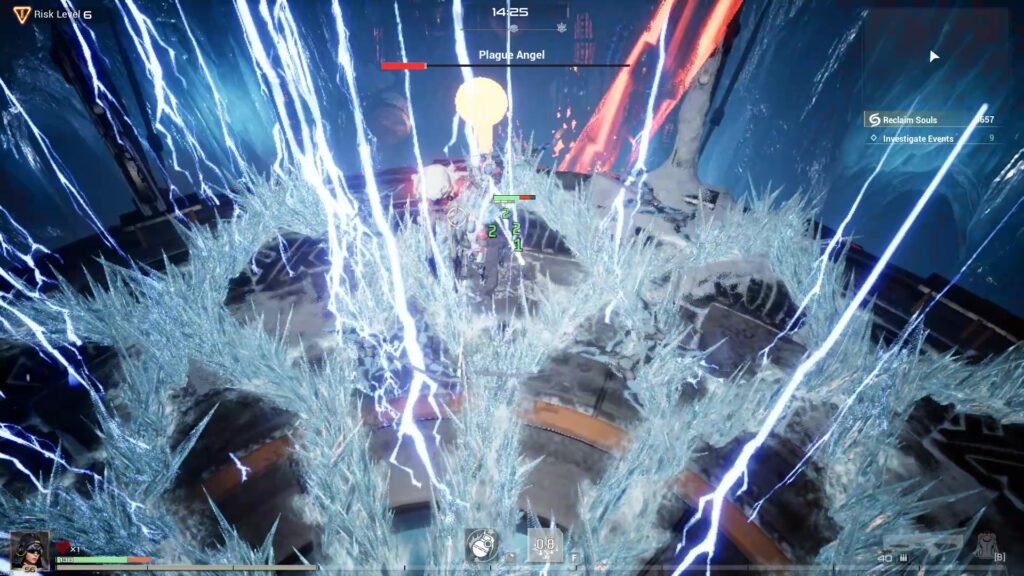 R.I.P. - Reincarnation Insurance Program Plague Angel Frozen AoE attack