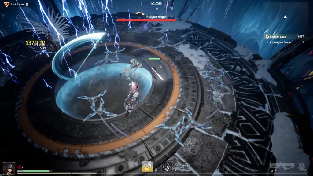 R.I.P. - Reincarnation Insurance Program Plague Angel Spinning Spear Throw