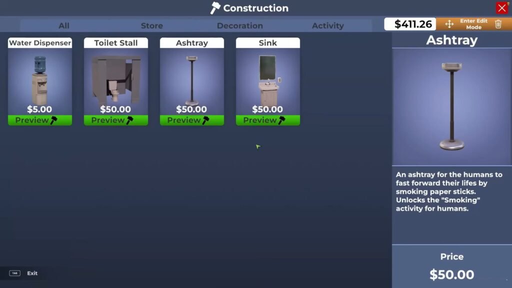 Roadside Research Sell Items