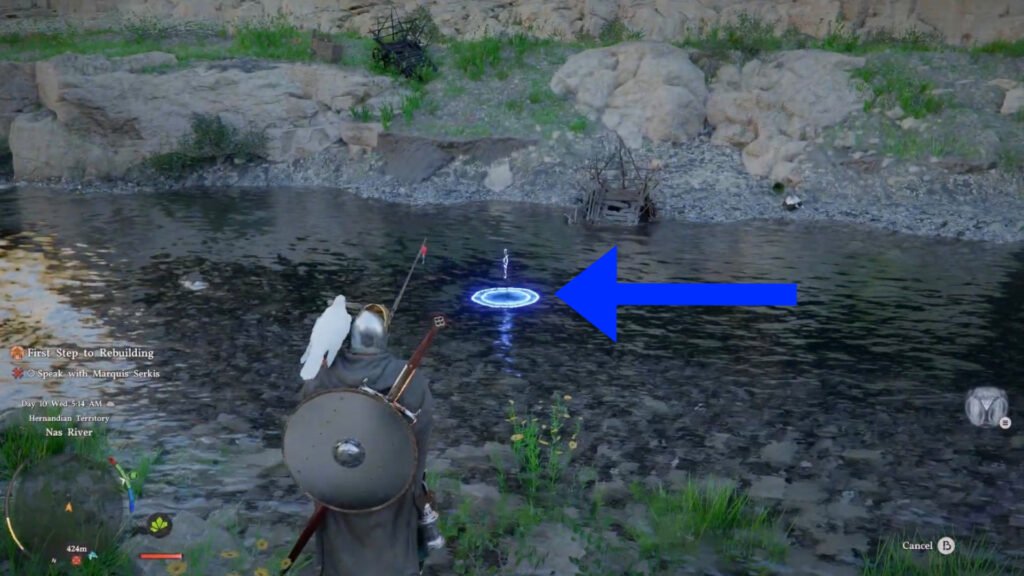 Fishing in Crimson Desert.