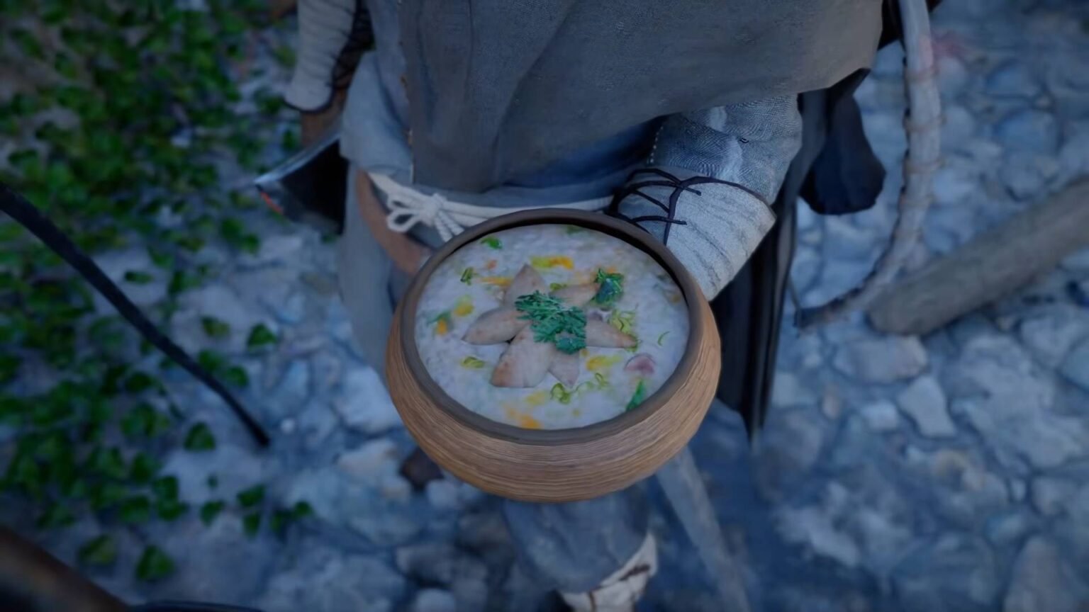 Crimson Desert Renee's Request - How to Cook Fish Porridge