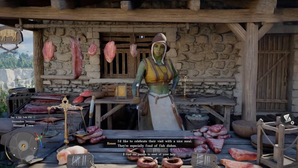 Crimson Desert Renee's Request - How to Cook Fish Porridge