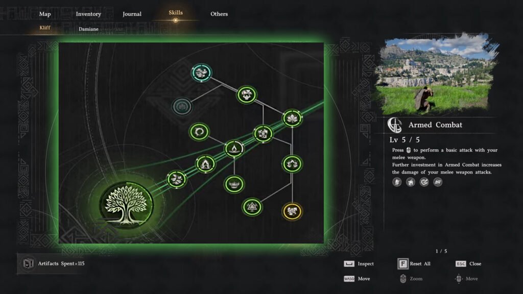 Crimson Desert Skill Tree Spirit