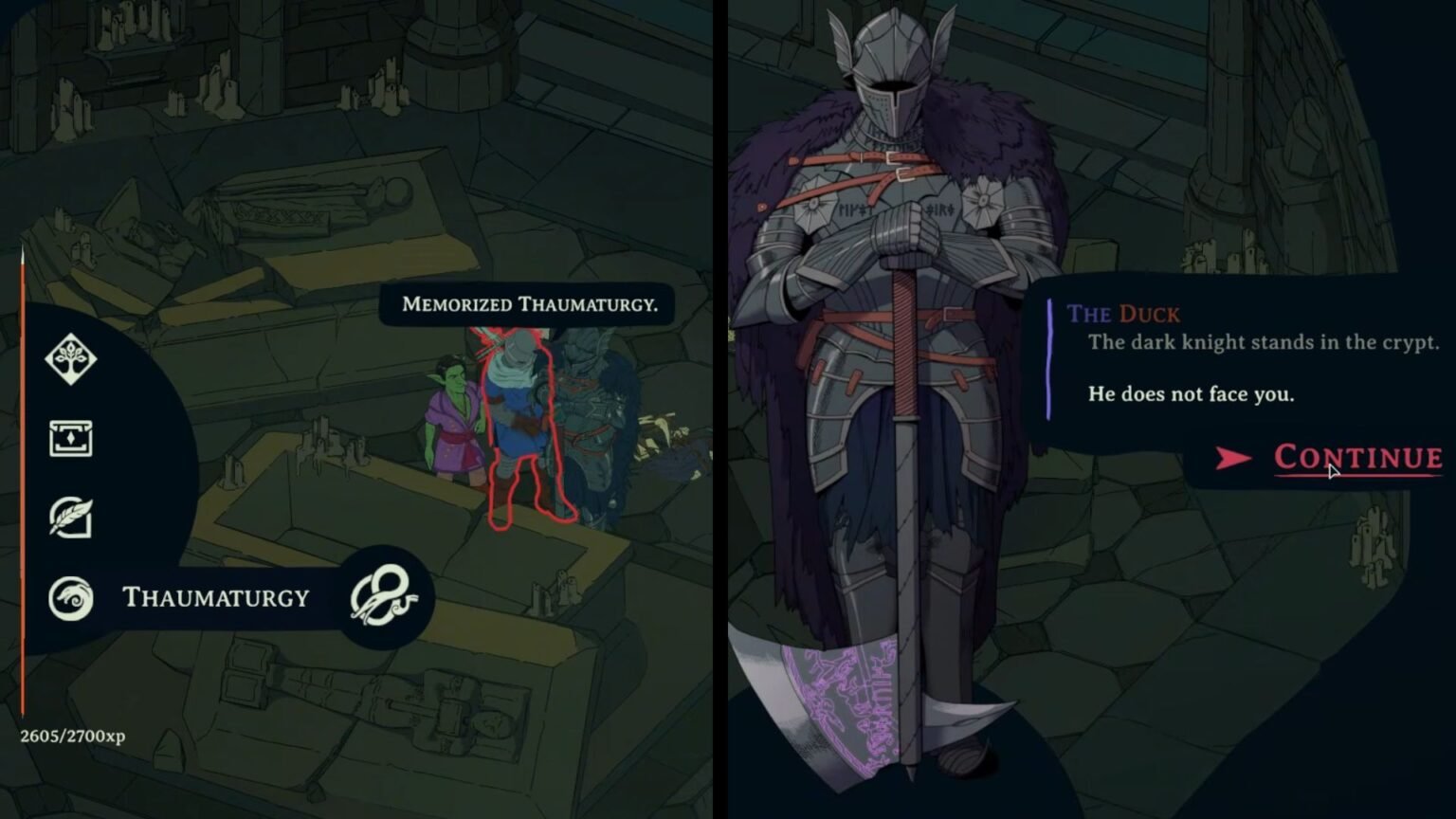 The Duck Thaumaturgy Cantrip esoteric ebb