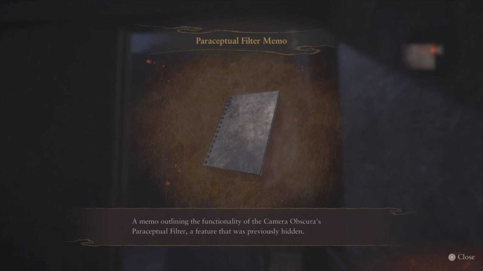 Fatal Frame 2 Remake - How to Unlock Paraceptual Filter