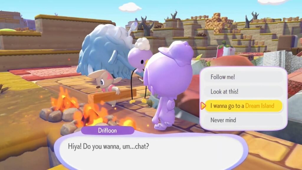 How to go to Dream Islands in Pokemon Pokopia