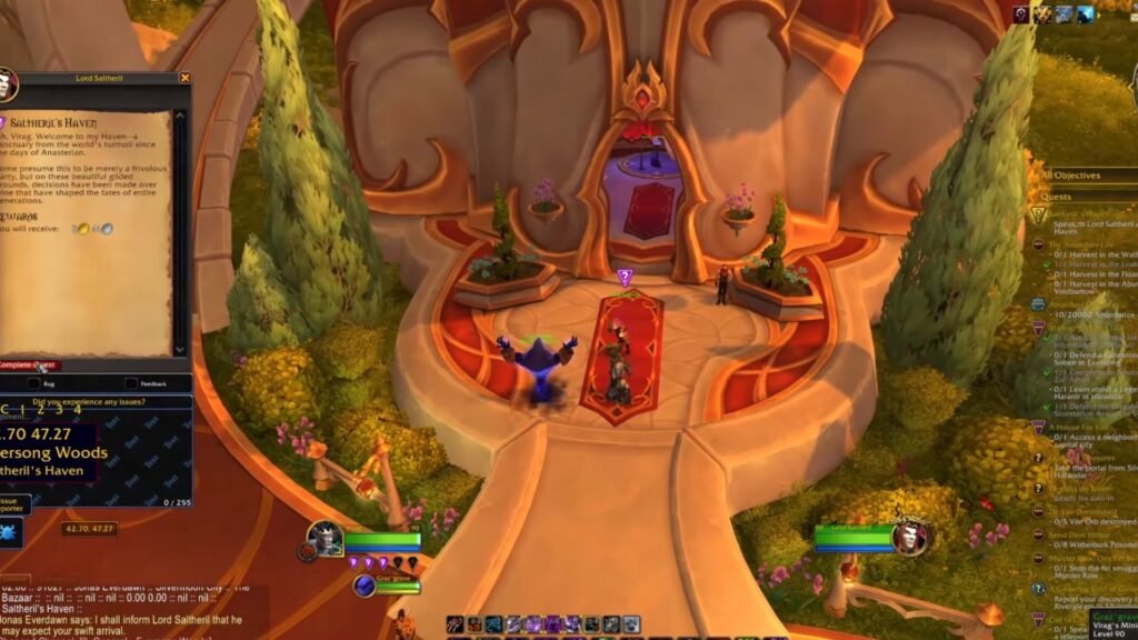 Saltheril's Haven in WoW.