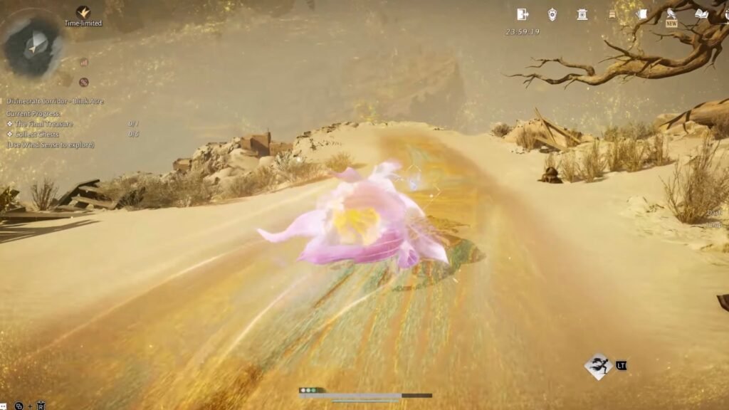 Divinecraft Corridor Blink Acre first chest route.