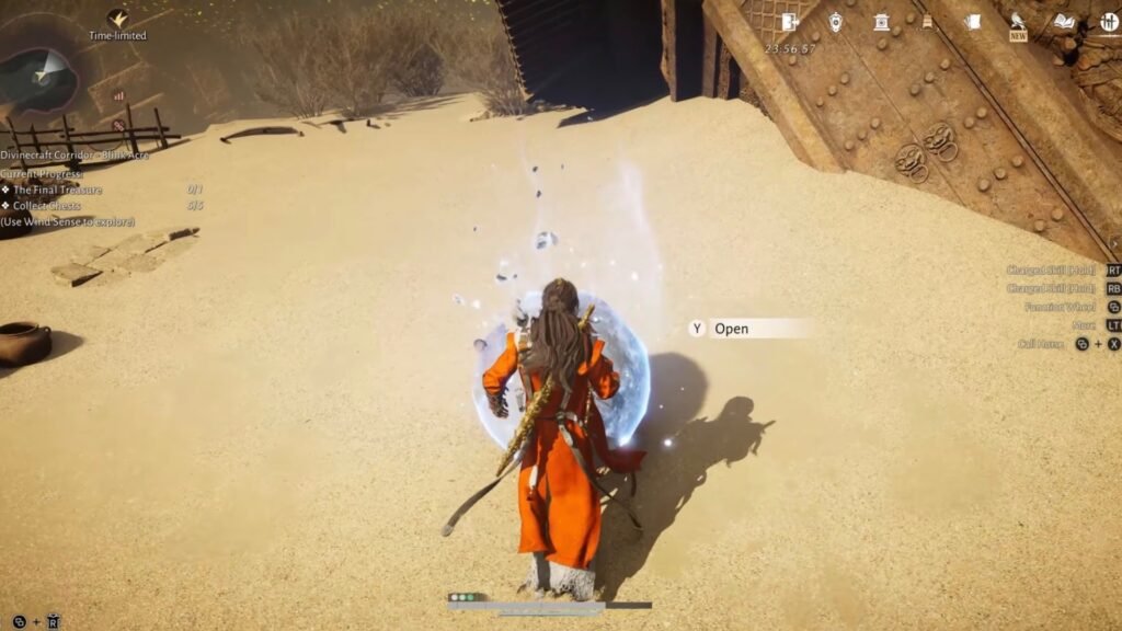 Divinecraft Corridor Blink Acre Final Treasure obtainment.