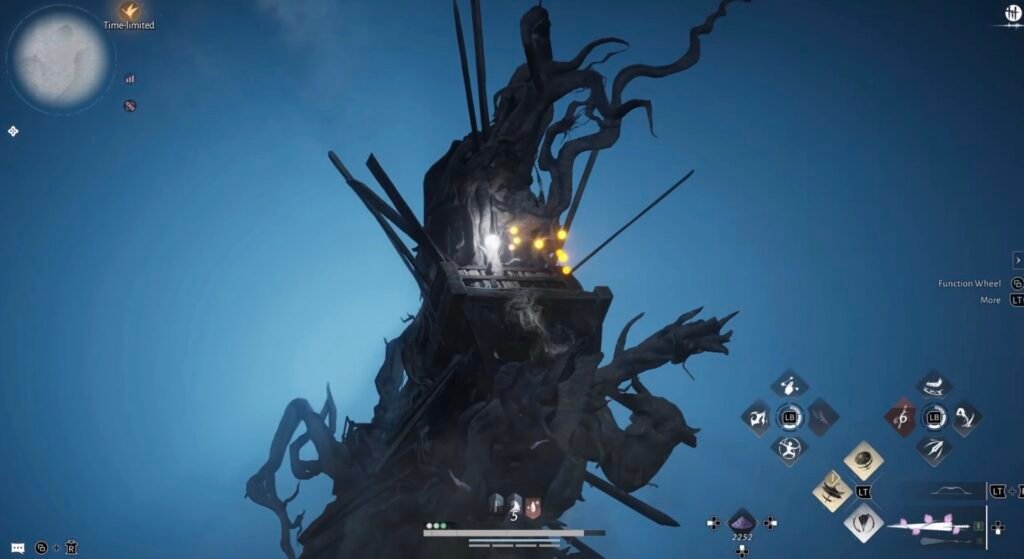 Wandering Ark World Boss moveset.