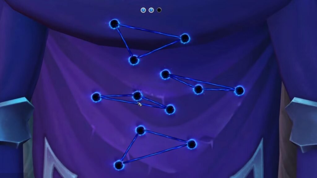 Third Deciphering Darkness puzzle solved.