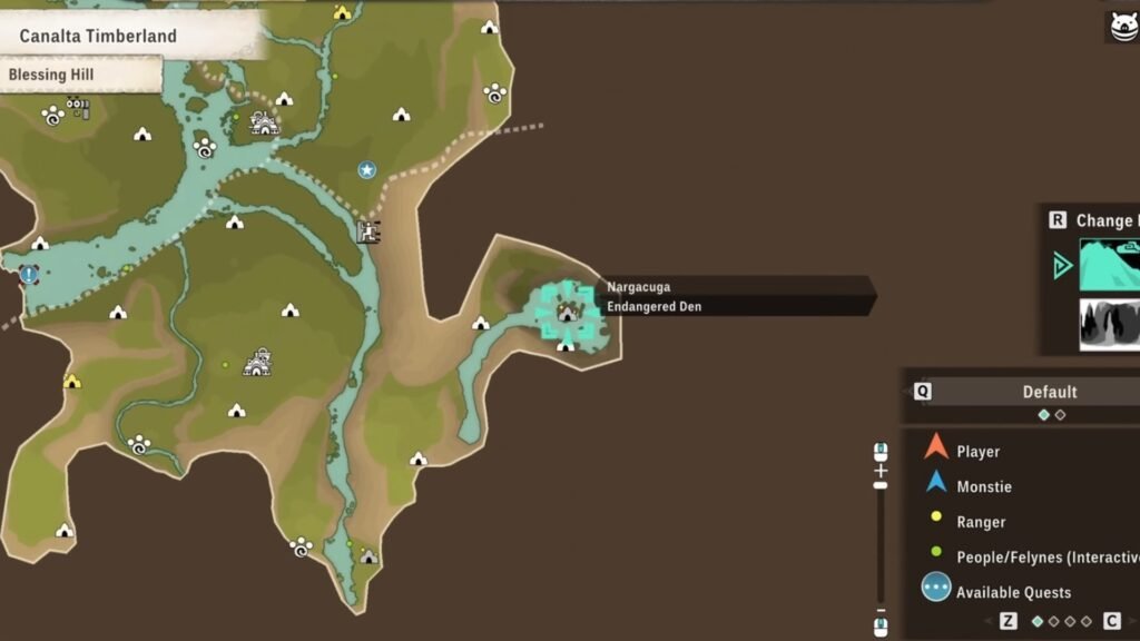 Fourth Invasive Monster location in MHS3.