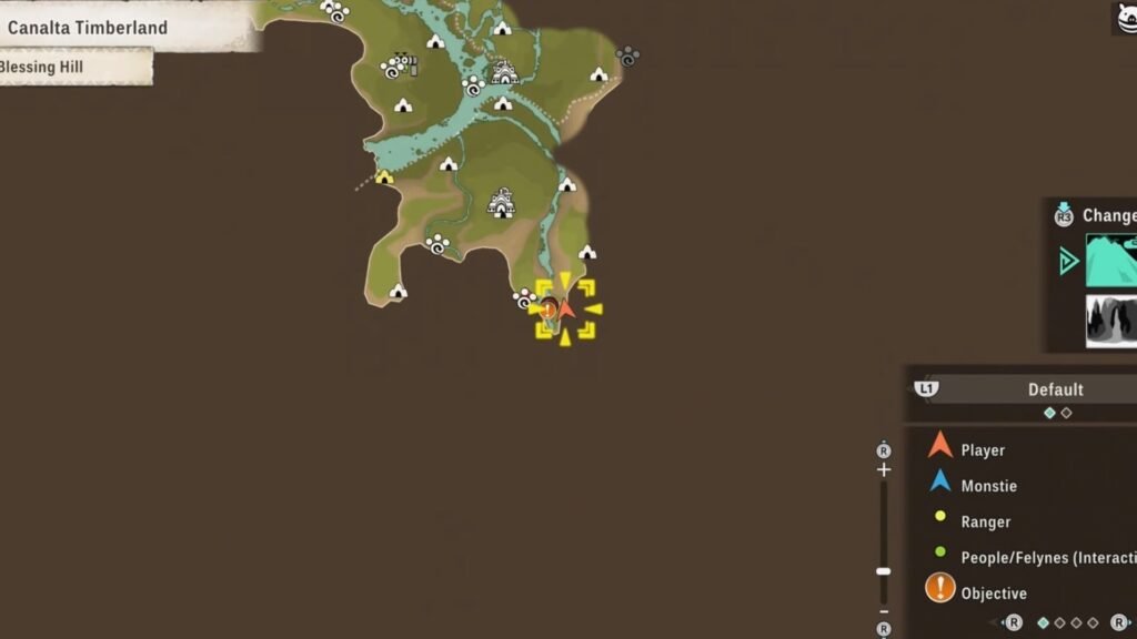 Sixth Invasive Monster location in MHS3.