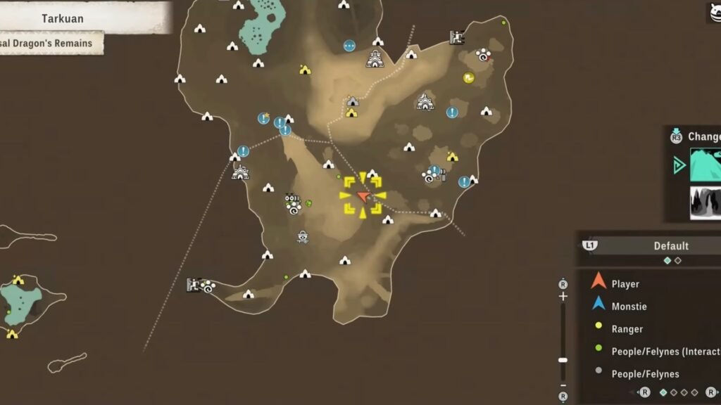 Eighth Invasive Monster location in MHS3.