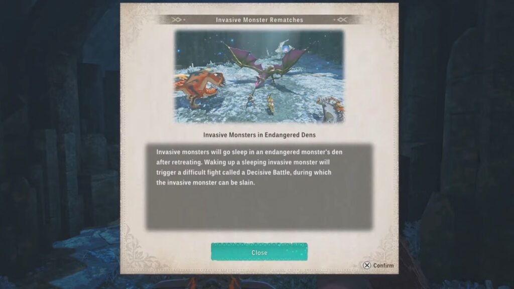 Invasive Monsters overview in MHS3.