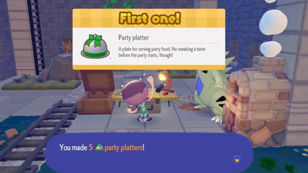 Party Platters overview in Pokémon Pokopia.